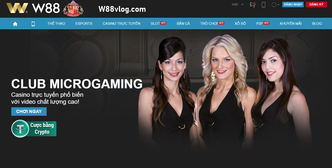 Sự xuất hiện của w88